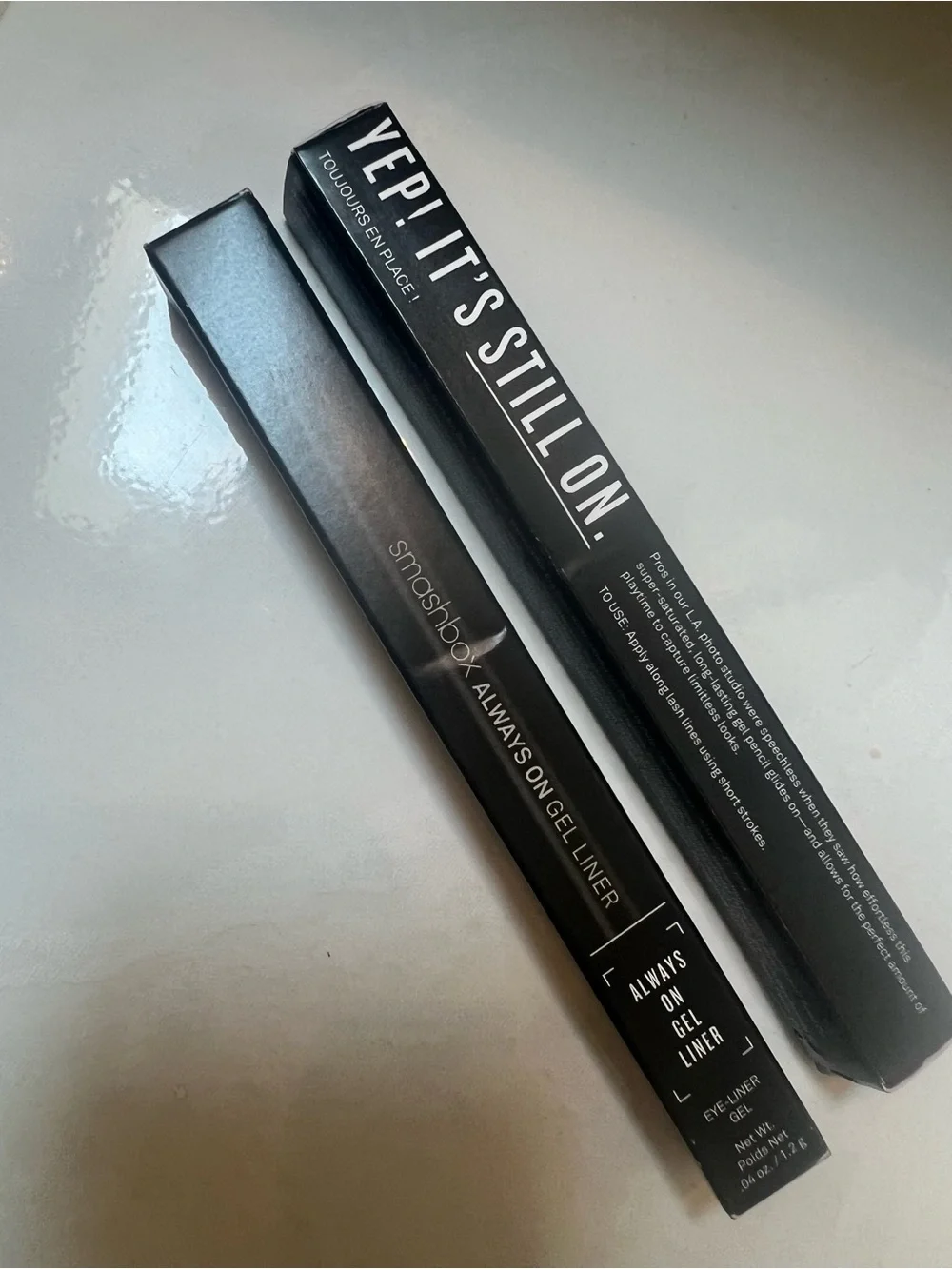 NEW Smashbox Always On Gel Liner Fishnet Black color (quantity 2)